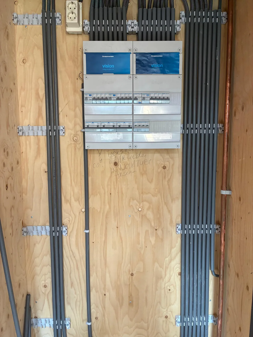 Verdeelkast nieuwbouw